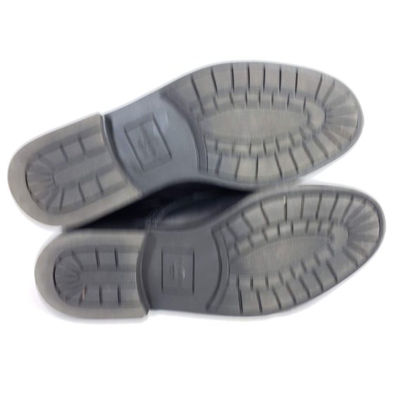 Dockers Cap Toe 4 Eye Oxfords Men's Sz 10 Black Leather - Picture 8 of 8